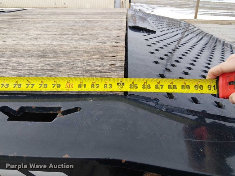 image for item FK0736 2019 Landoll 440B drop tilt deck equipment trailer