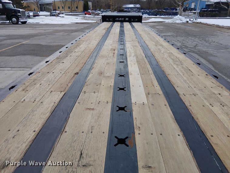 image for item FK0736 2019 Landoll 440B drop tilt deck equipment trailer