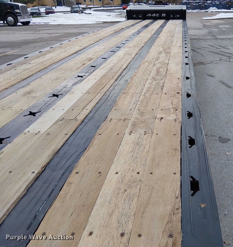 image for item FK0736 2019 Landoll 440B drop tilt deck equipment trailer