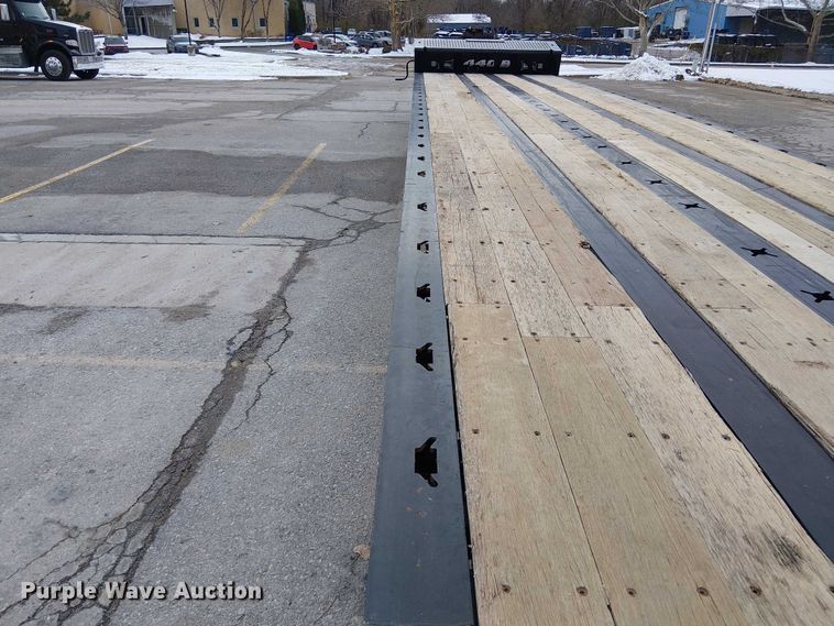 image for item FK0736 2019 Landoll 440B drop tilt deck equipment trailer