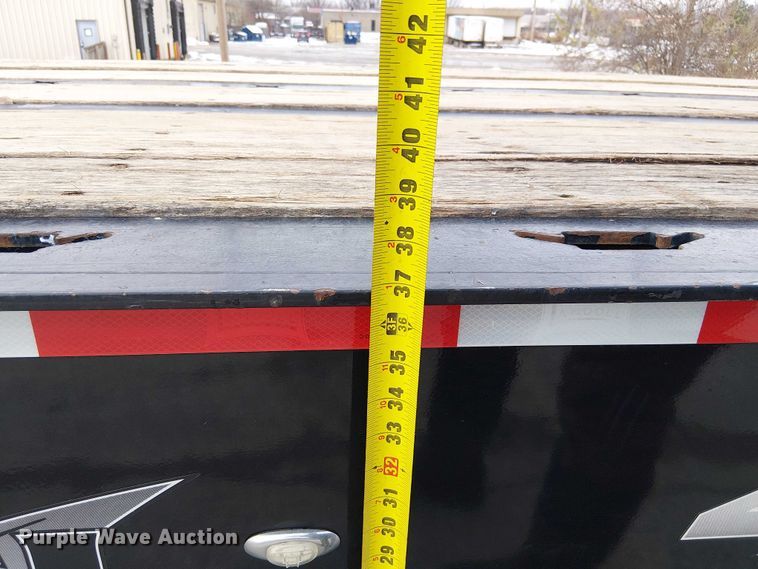 image for item FK0736 2019 Landoll 440B drop tilt deck equipment trailer