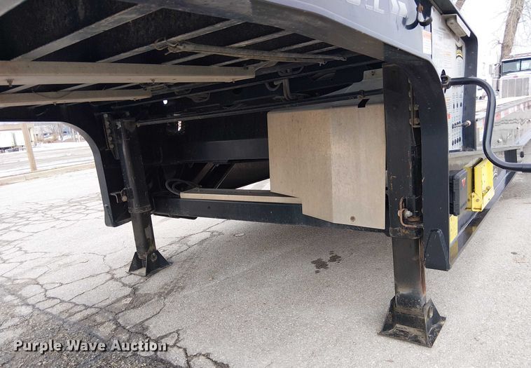 image for item FK0736 2019 Landoll 440B drop tilt deck equipment trailer