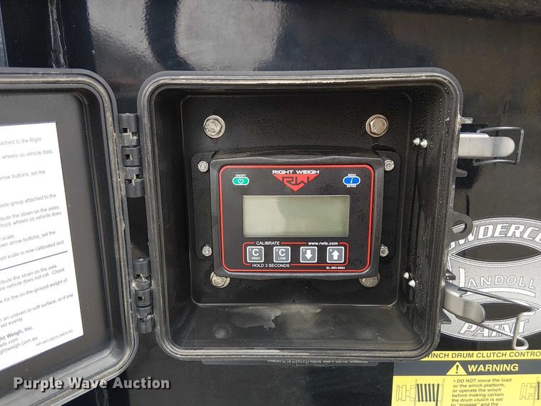 image for item FK0736 2019 Landoll 440B drop tilt deck equipment trailer