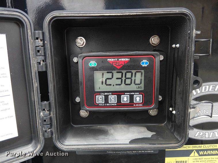 image for item FK0736 2019 Landoll 440B drop tilt deck equipment trailer