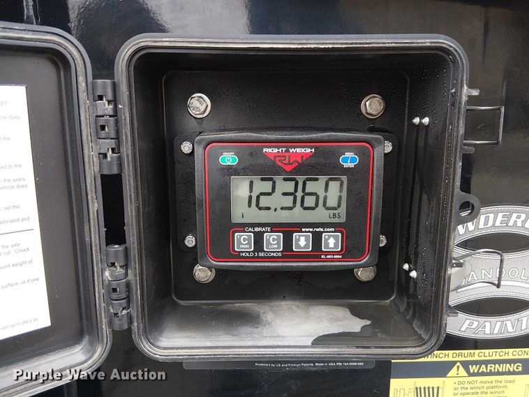 image for item FK0736 2019 Landoll 440B drop tilt deck equipment trailer