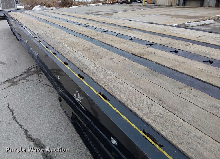 image for item FK0736 2019 Landoll 440B drop tilt deck equipment trailer