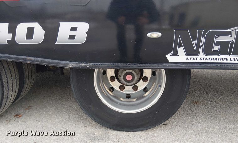 image for item FK0736 2019 Landoll 440B drop tilt deck equipment trailer