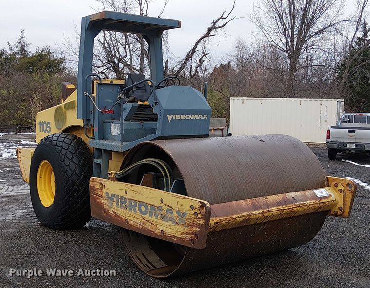 image for item FK0742 Vibromax 1105D  single drum vibratory roller