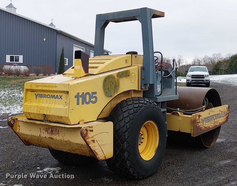 image for item FK0742 Vibromax 1105D  single drum vibratory roller