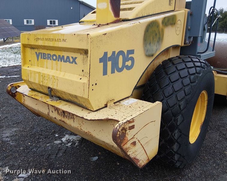 image for item FK0742 Vibromax 1105D  single drum vibratory roller