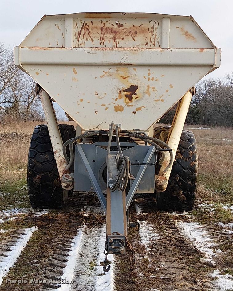 image for item FK0744 Shop Built end dump trailer