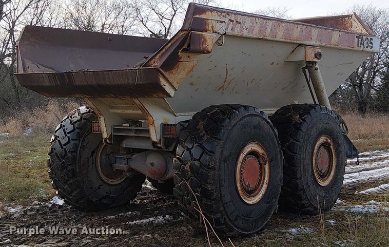 image for item FK0744 Shop Built end dump trailer