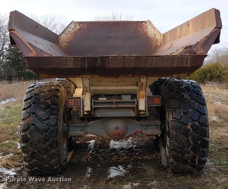 image for item FK0744 Shop Built end dump trailer