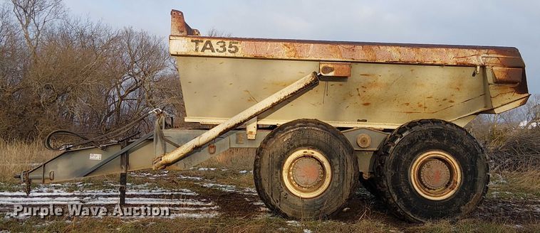 image for item FK0744 Shop Built end dump trailer
