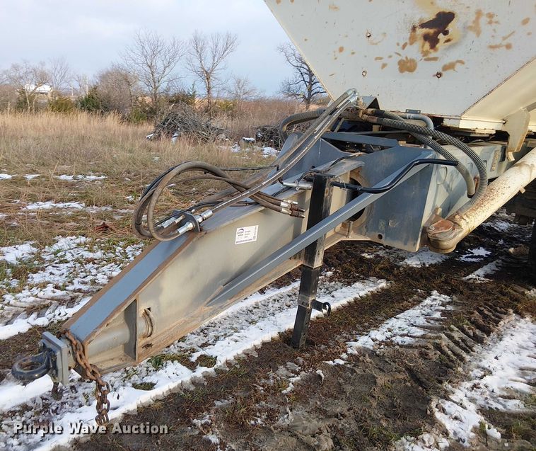 image for item FK0744 Shop Built end dump trailer
