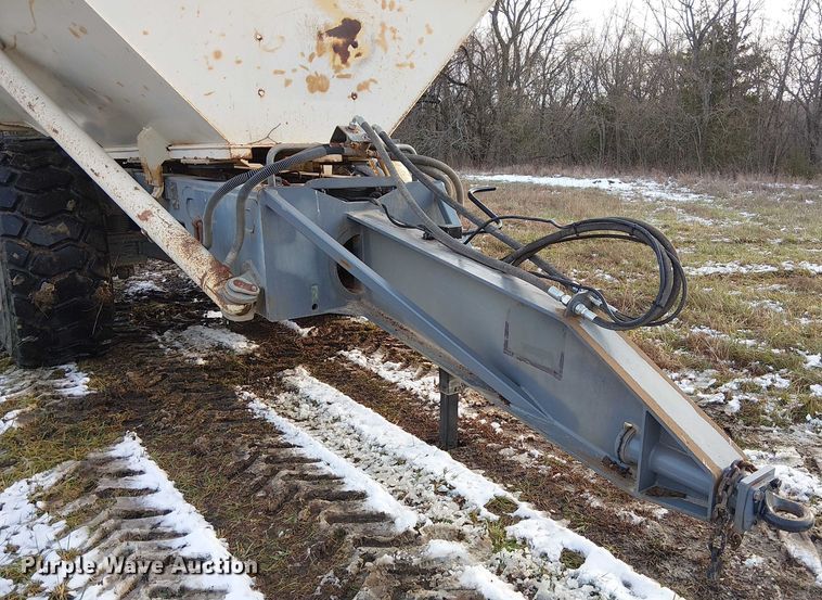 image for item FK0744 Shop Built end dump trailer