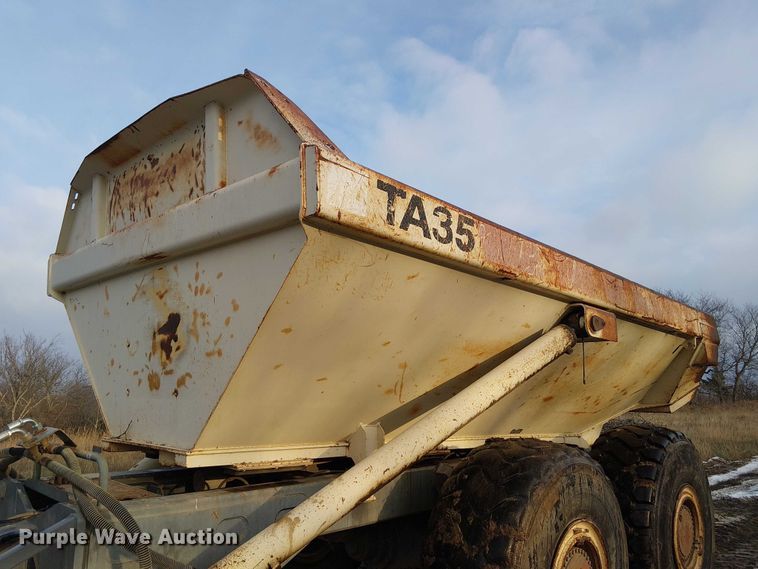 image for item FK0744 Shop Built end dump trailer