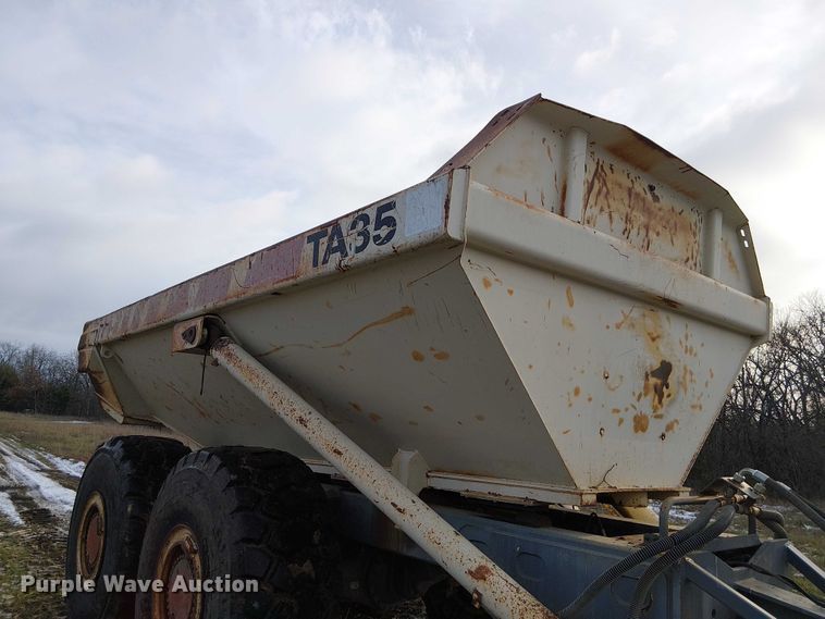 image for item FK0744 Shop Built end dump trailer