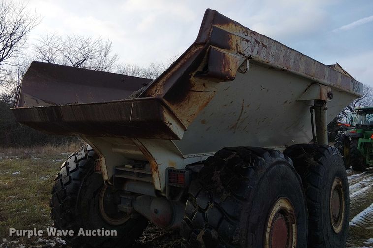 image for item FK0744 Shop Built end dump trailer