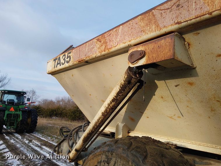 image for item FK0744 Shop Built end dump trailer