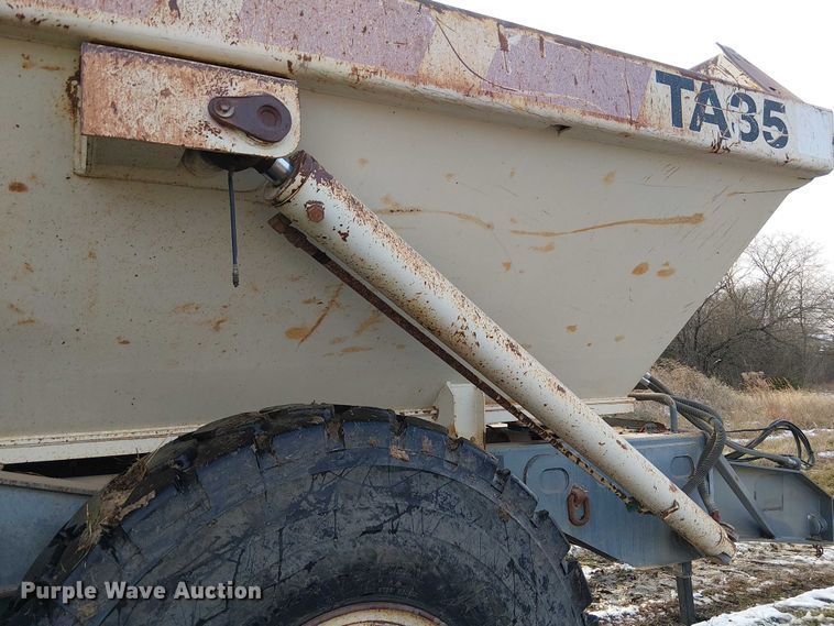 image for item FK0744 Shop Built end dump trailer