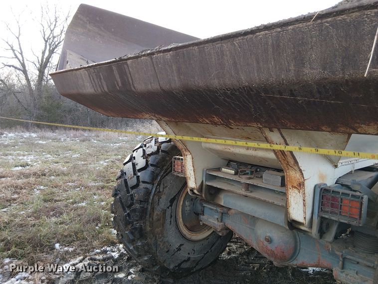image for item FK0744 Shop Built end dump trailer