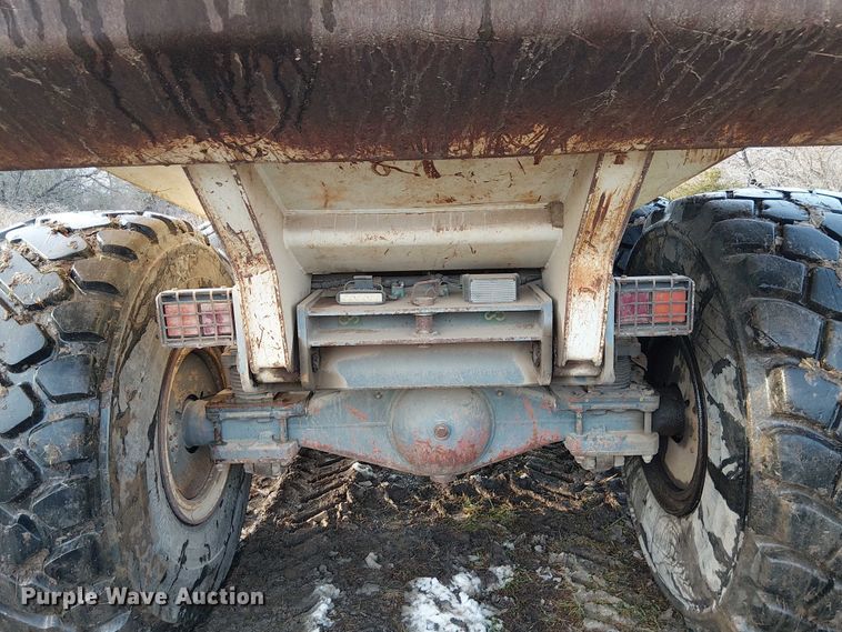 image for item FK0744 Shop Built end dump trailer