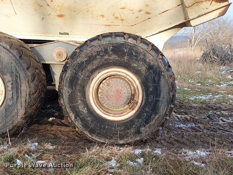 image for item FK0744 Shop Built end dump trailer