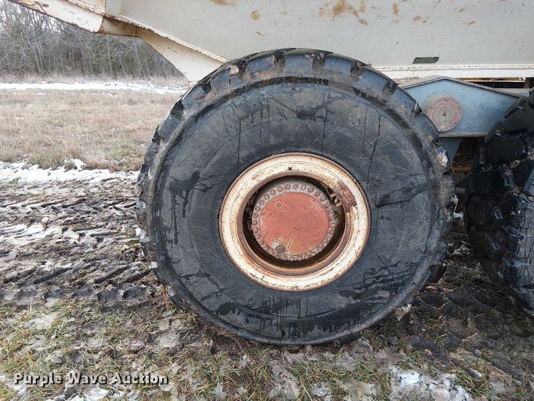 image for item FK0744 Shop Built end dump trailer