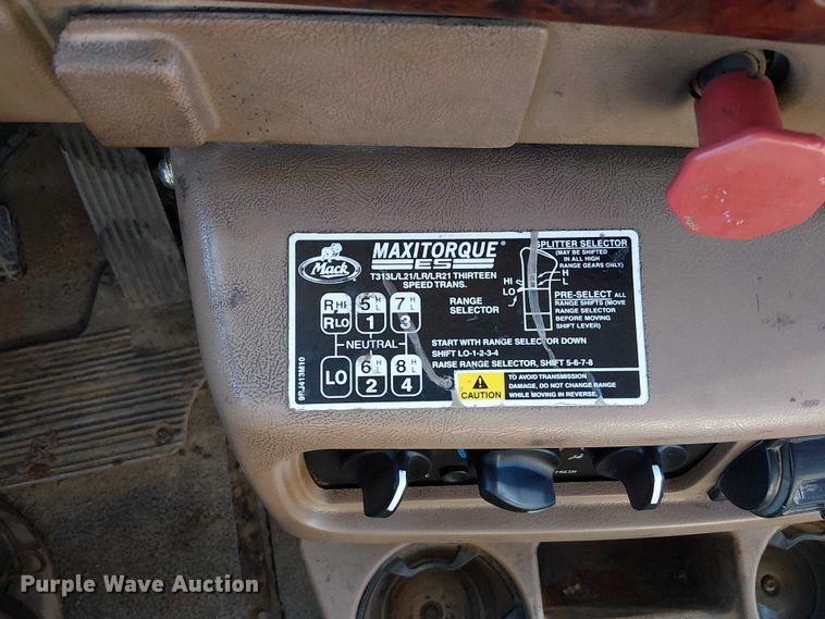 image for item FK0746 2007 Mack CV713  dump truck