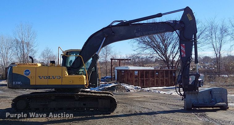image for item FK0747 2007 Volvo EC210CL excavator