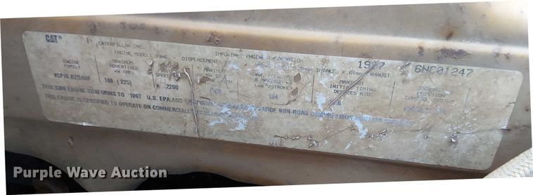 image for item FK0748 1997 Caterpillar 140H motor grader