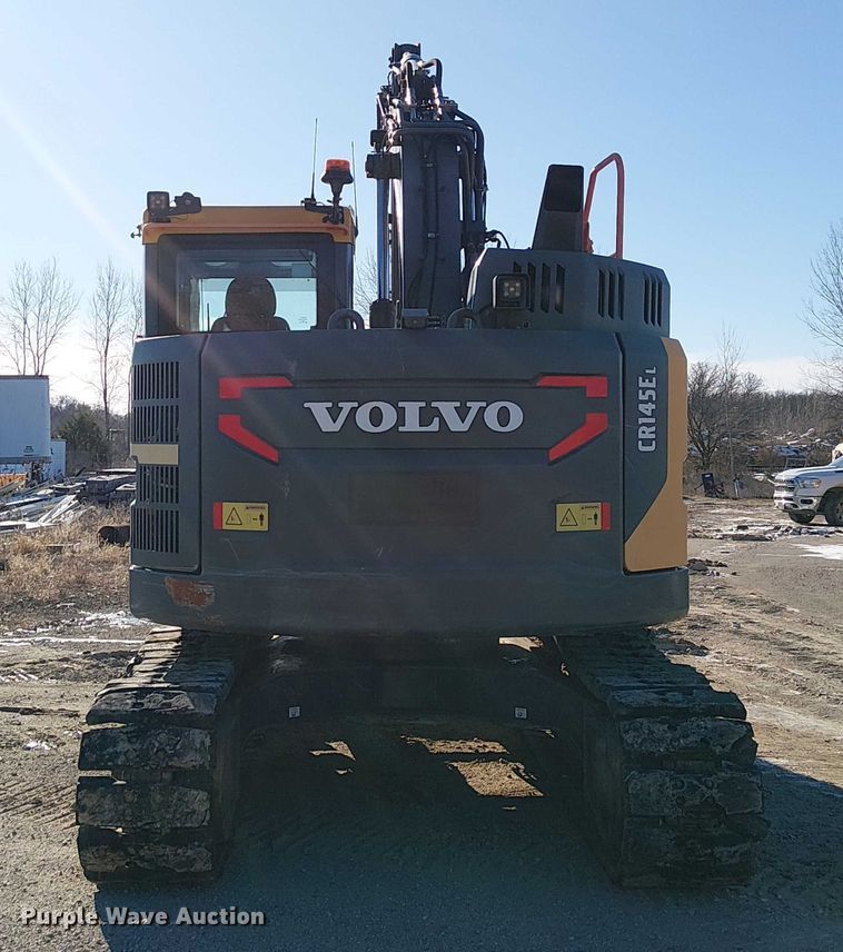 image for item FK0749 2017 Volvo ECR145EL mini excavator