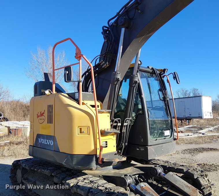 image for item FK0749 2017 Volvo ECR145EL mini excavator