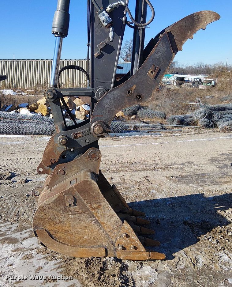 image for item FK0749 2017 Volvo ECR145EL mini excavator