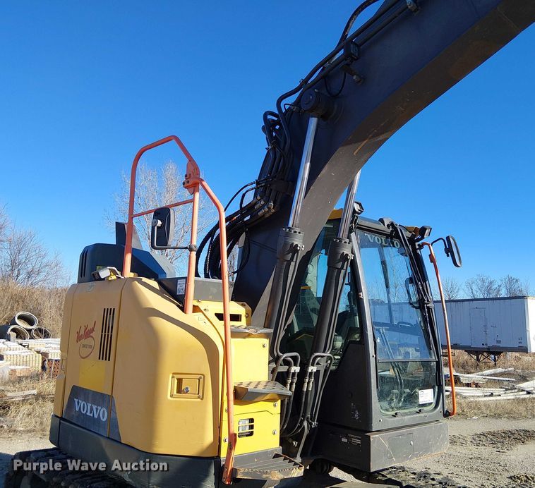 image for item FK0749 2017 Volvo ECR145EL mini excavator