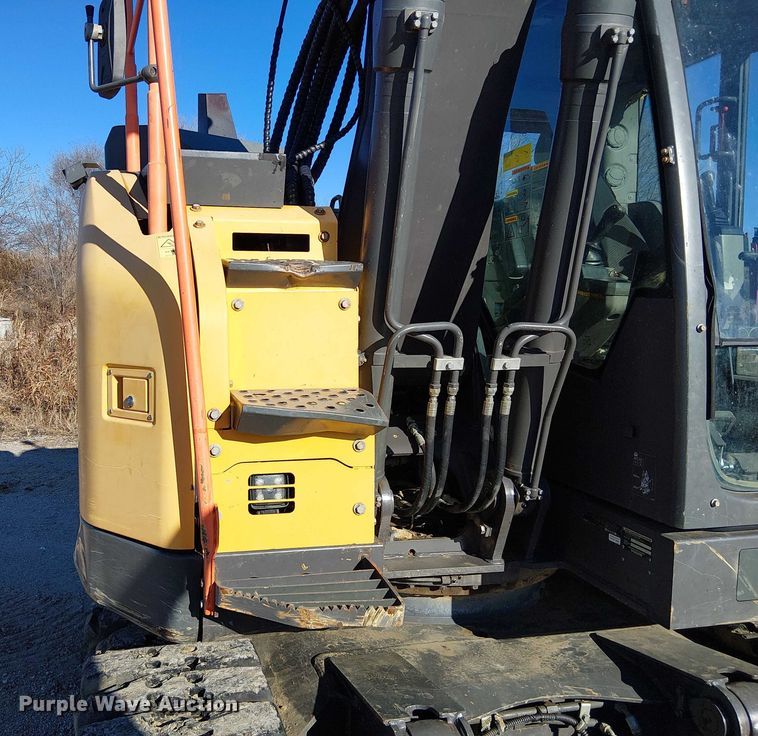 image for item FK0749 2017 Volvo ECR145EL mini excavator
