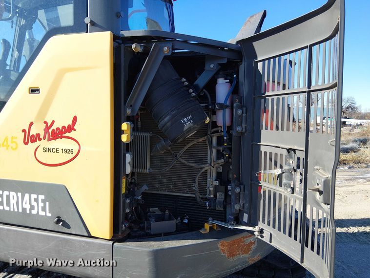 image for item FK0749 2017 Volvo ECR145EL mini excavator