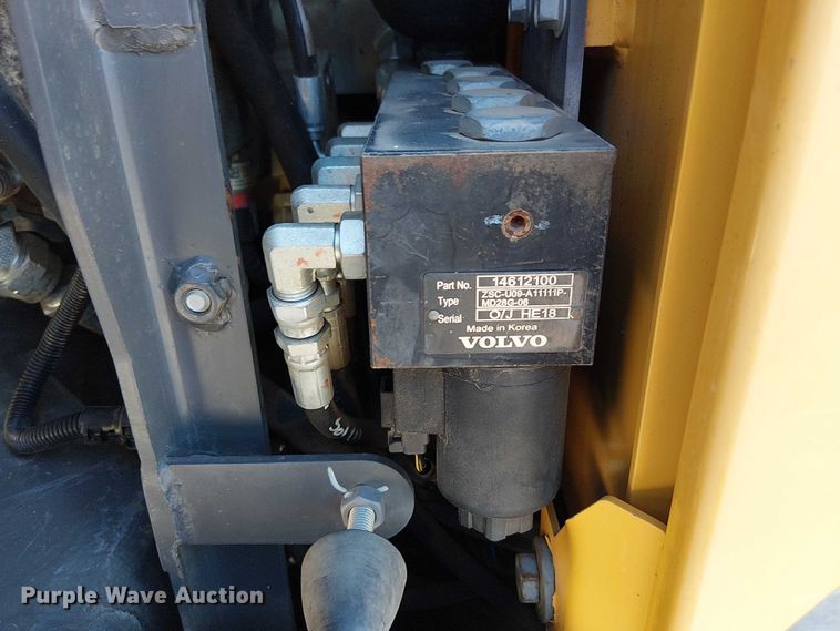 image for item FK0749 2017 Volvo ECR145EL mini excavator