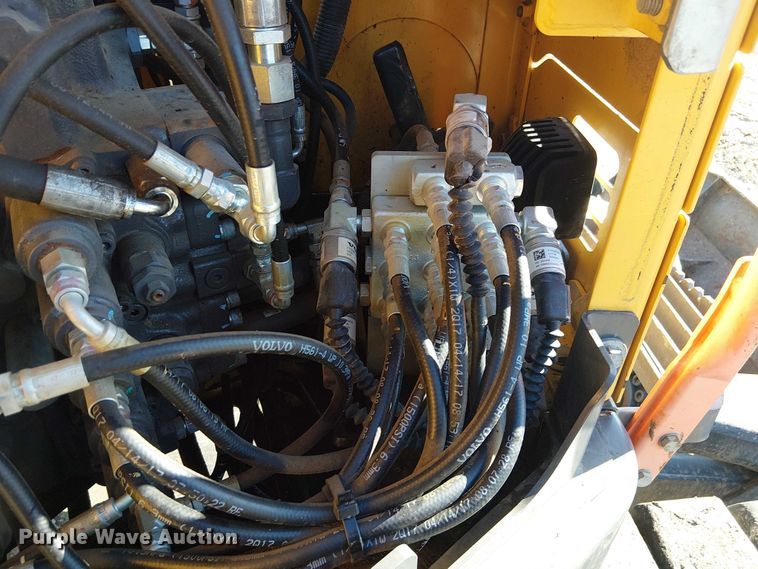 image for item FK0749 2017 Volvo ECR145EL mini excavator