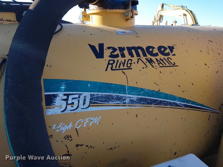 image for item FK0750 2004 Ring-O-Matic 550 Jet Vac vacuum excavator