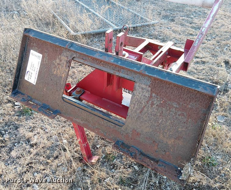 image for item FK0751 Tommy skid steer silt fence plow 