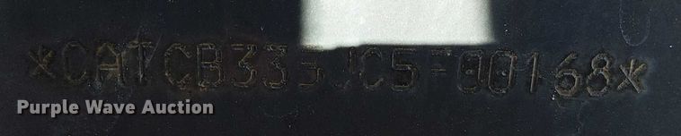 image for item FK0756 2006 Caterpillar CB-335E combination roller