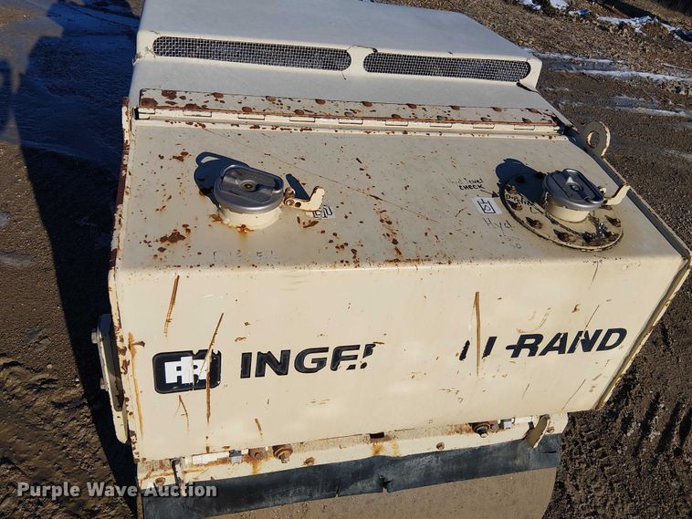 image for item FK0757 1995 Ingersoll Rand DD-22 double drum vibratory roller