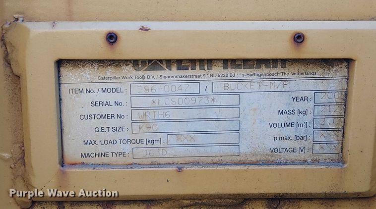 image for item FK0759 2006 Caterpillar 963C track loader