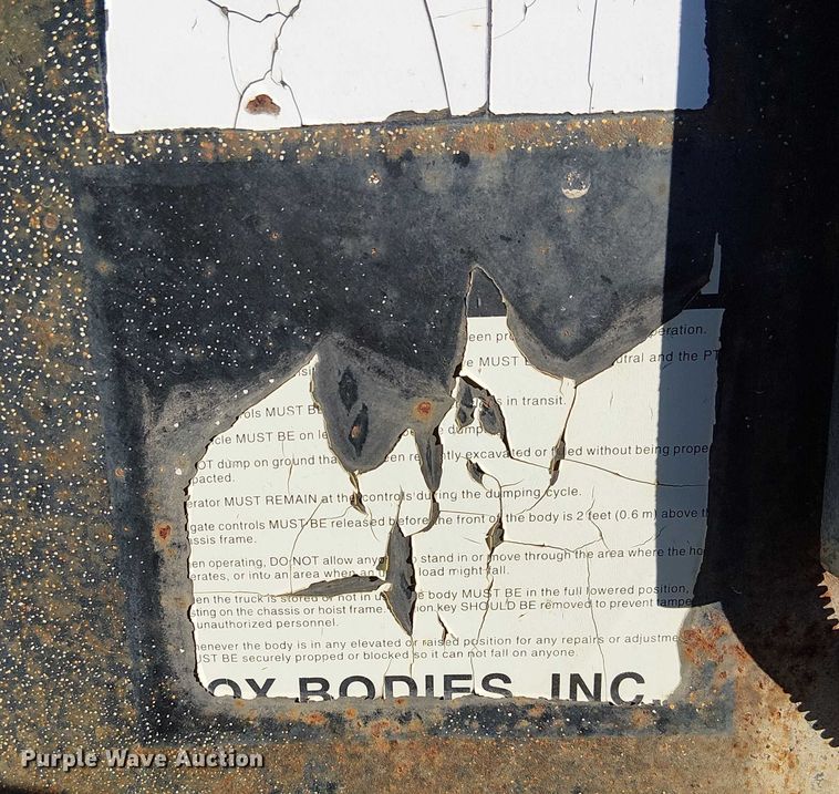 image for item FK0760 Dump truck bed