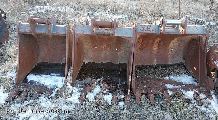 image for item FK0766 (3) Volvo mini excavator buckets