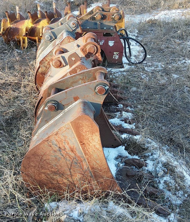 image for item FK0766 (3) Volvo mini excavator buckets