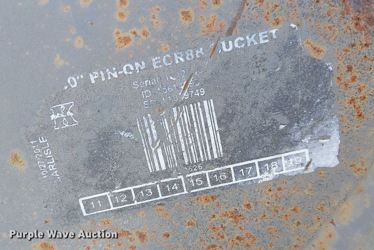 image for item FK0766 (3) Volvo mini excavator buckets