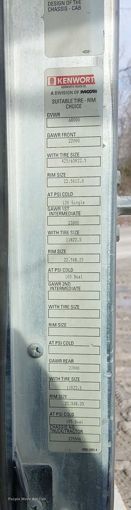 image for item FK0773 2008 Kenworth T800 ready mix truck